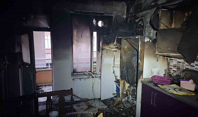 Ağrı'da binadaki patlama paniğe neden oldu