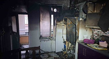 Ağrı'da binadaki patlama paniğe neden oldu