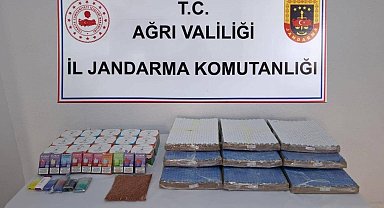 Ağrı'da binlerce kaçak botoks ve vücut geliştirme ilacı ele geçirildi