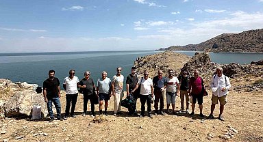 Ahlatlı gezginlerden İnköy ve Altınsaç'a ziyaret