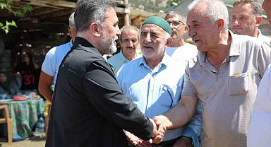 AK Parti Adana İl Başkanı Dağlı, Tufanbeyli'de vatandaşları dinledi
