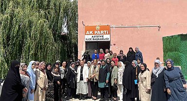AK Parti Aziziye ilçe kadın kolları teşkilat toplantısı yapıldı