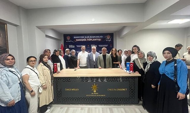 AK Parti heyeti Bozüyük'te bir araya geldi