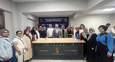 AK Parti heyeti Bozüyük'te bir araya geldi