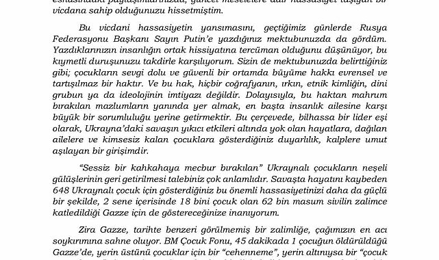 AK Parti Sözcüsü Çelik, Emine Erdoğan'ın Melania Trump'a mektubunu paylaştı