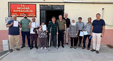 Akçadağ'da 28 yıllık tapu hasreti sona erdi