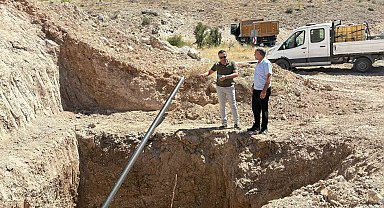 Akçadağ'da Kurtuşağı ve Büyükköy Mahallelerinin içme suyu sorunu çözülüyor