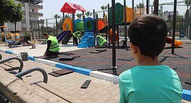Akdeniz'de parklar yenileniyor