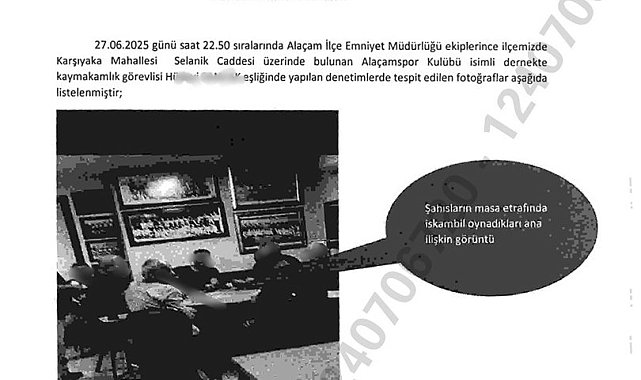 Alaçam Spor Kulübü Derneği'ne 4 ayda ikinci kumar baskını