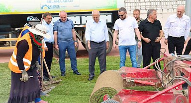 Alaettin Kurt Stadyumu yeni sezona hazırlanıyor