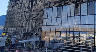 Aliağa'da fabrikada korkutan yangın