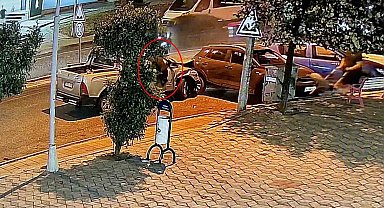 Alkollü sürücü 4 araca çarparak durabildi: Köpeği can havliyle camdan fırladı