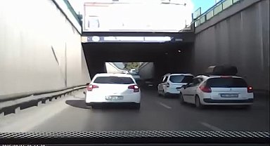 Alkollü sürücü trafiği böyle birbirine kattı