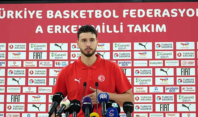 Alperen Şengün: "Eminim madalya ile ülkemize döneriz"