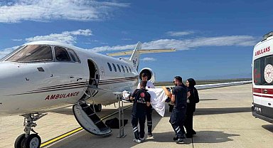 Ambulans uçak 22 yaşındaki hasta için havalandı