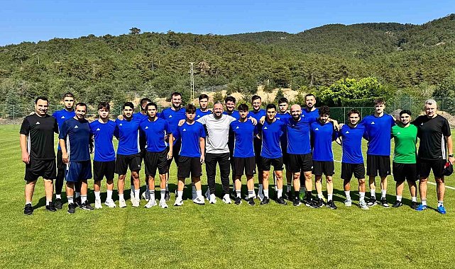 Anadolu Üniversitesi futbol takımı Kızılcahamam'da kampa girdi