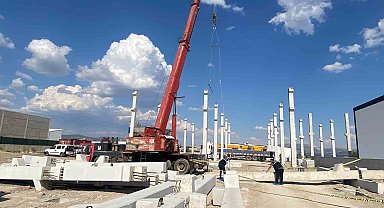 Ankara'da inşaatı devam eden fabrikada iş kazası: 1 ölü
