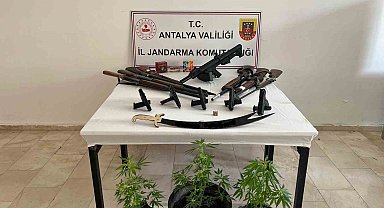 Antalya'da silah kaçakçılarına operasyon: 5 gözaltı