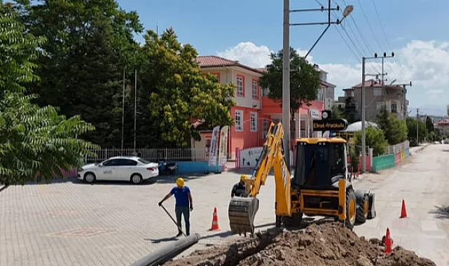 Antalya'da 50 yıllık eski borular yenilendi