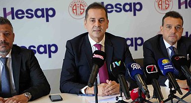Antalyaspor Başkanı Perçin: "Transfer engeli olan dosyaları temizledik ve 23 dosyayı aşarak bugünlere geldik"