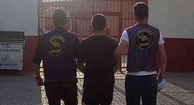Aranan şahıs operasyonla yakalandı