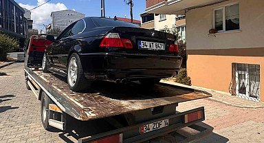 Arnavutköy'de drift yapan sürücüye 48 bin 559 TL ceza
