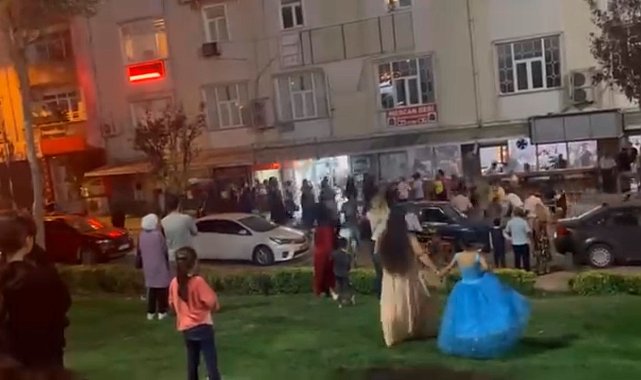 Arnavutköy'de düğün çıkışı sopalı ve tekmeli yumruklu kavga