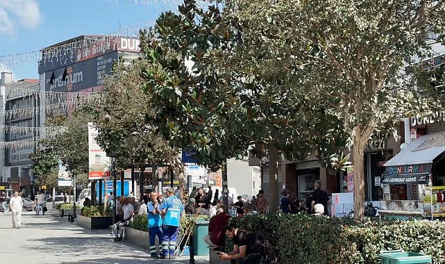Arnavutköy'de kuvvetli rüzgar etkili oluyor