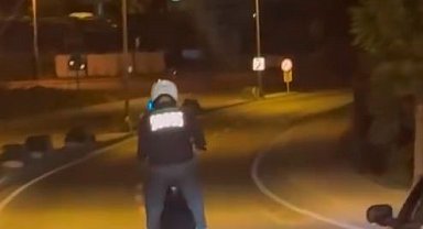 Arnavutköy'de motosikletle tehlikeli hareketler yapan sürücüye 3 bin 160 TL ceza