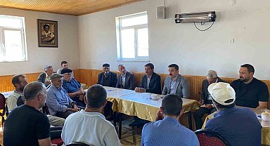 Arpaçay Kaymakamı Akköz, köylerde incelemelerde bulundu