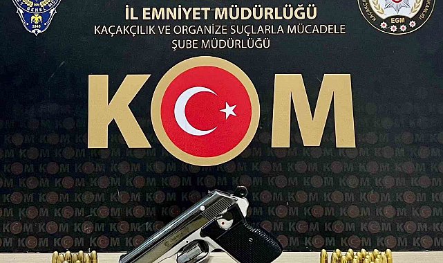 Arpaçay'da silah ve mühimmat ele geçirildi