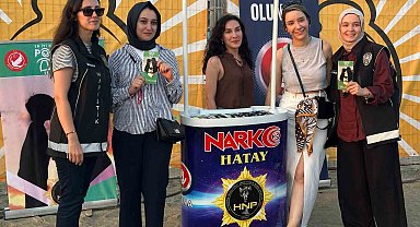 Arsuz Milyon Fest'te binlerce kişiye bilinçlendirme çalışması yapıldı