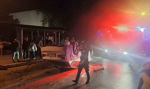Aşırı sürat kazaya sebep oldu