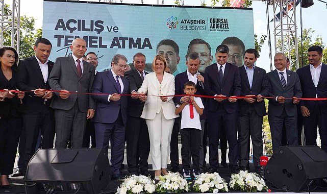 Ataşehir'de sağlık ve eğitim alanında üç önemli proje hayata geçti