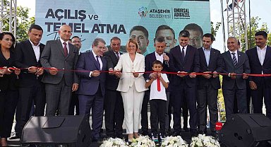Ataşehir'de sağlık ve eğitim alanında üç önemli proje hayata geçti