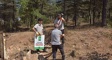 Atatürk Ormanına bilgilendirici ve uyarıcı levhalar yerleştirildi
