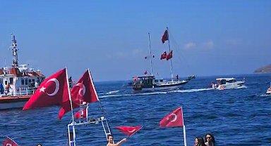 Avşa Adası'nda 30 Ağustos Zafer Bayramı coşkusu
