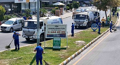 Aydın Büyükşehir, Kuşadası'nda çalışmalarını sürüdürüyor