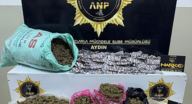 Aydın'da 10 kilogram uyuşturucu yakalandı: 2 kişi tutuklandı