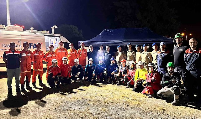 Aydın'da 17 Ağustos depreminin yıl dönümünde geniş kapsamlı tatbikat