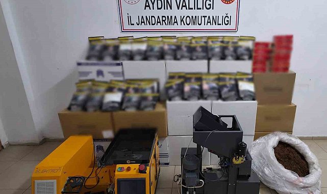 Aydın'da kaçak tütün operasyonu