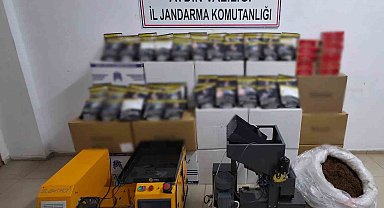 Aydın'da kaçak tütün operasyonu