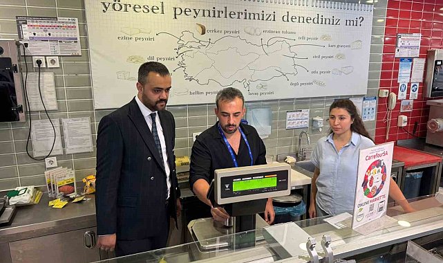 Aydın'da marketlerde tartı aletleri denetlendi