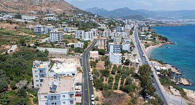 Aydıncık'ta yollar yenilendi