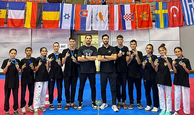 Aydınlı sporcular şampiyonluk kupasını Türkiye'ye getirdi
