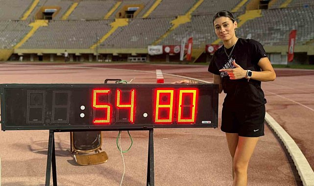Aysel Önder'den dünya rekoru