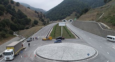 Azerbaycan Murovdağ Tüneli'nde ilk ışık göründü