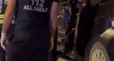 Aziziye'de trafik kazası: 1 yaralı