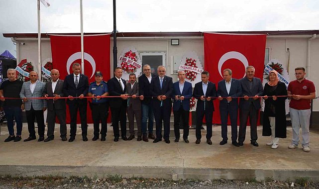 Bafra'da kamyon ve tır garajı hizmete açıldı