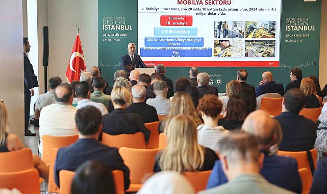 Bakan Bolat: "Mobilya sektöründe 2024 yılı itibarıyla 4,5 milyar dolar ihracat gerçekleşti"